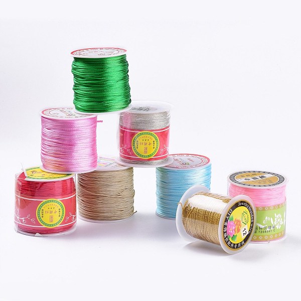 PandaHall (Defective Closeout Sale), Nylon Cord, with Defective Spool, Mixed Color, 0.2~1mm Nylon Multicolor
PandaHall (Defective Closeout Sale), Nylon Cord, with Defective Spool, Mixed Color, 0.2~1mm Nylon Multicolor
