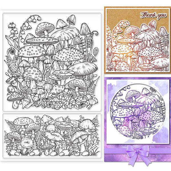 PandaHall Custom PVC Plastic Clear Stamps, for DIY Scrapbooking, Photo Album Decorative, Cards Making, Mushroom, 160x110x3mm Plastic...
PandaHall Custom PVC Plastic Clear Stamps, for DIY Scrapbooking, Photo Album Decorative, Cards Making, Mushroom, 160x110x3mm Plastic...