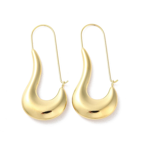 PandaHall Ion Plating(IP) 304 Stainless Steel Hoop Earrings, Oval, Golden, 49x21.5mm 304 Stainless Steel Oval
PandaHall Ion Plating(IP) 304 Stainless Steel Hoop Earrings, Oval, Golden, 49x21.5mm 304 Stainless Steel Oval