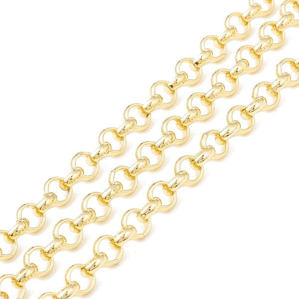 PandaHall Rack Plating Brass Rolo Chains, Long-Lasting Plated, Cadmium Free & Nickel Free & Lead Free, Unwelded, with Spool, Real 18K Gold...
PandaHall Rack Plating Brass Rolo Chains, Long-Lasting Plated, Cadmium Free & Nickel Free & Lead Free, Unwelded, with Spool, Real 18K Gold...