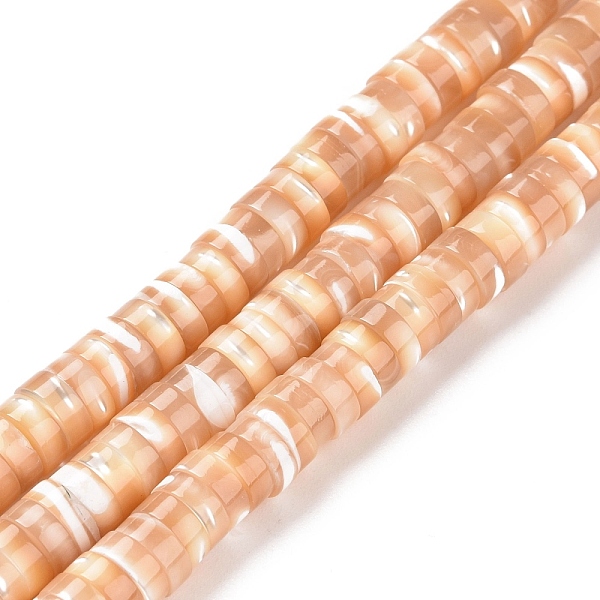 PandaHall Natural Trochid Shell/Trochus Shell Beads Strands, Column, Brown, 6x2mm, Hole: 0.8mm, about 172pcs/strand, 15.5 inch(39.5cm)...
PandaHall Natural Trochid Shell/Trochus Shell Beads Strands, Column, Brown, 6x2mm, Hole: 0.8mm, about 172pcs/strand, 15.5 inch(39.5cm)...