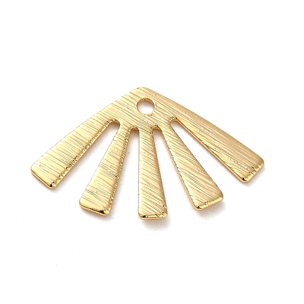 PandaHall Brass Pendants, Real 18K Gold Plated, Fan, 12.5x20x0.6mm, Hole: 1.4mm Brass Fan
PandaHall Brass Pendants, Real 18K Gold Plated, Fan, 12.5x20x0.6mm, Hole: 1.4mm Brass Fan