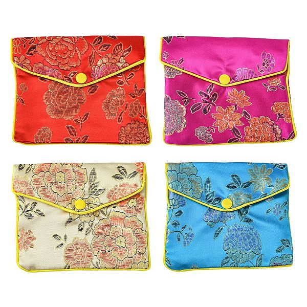 PandaHall Rectangle Floral Embroidery Cloth Zipper Pouches, Jewelry Storage Bags, Mixed Color, 10x12x0.3cm Cloth Rectangle Multicolor
PandaHall Rectangle Floral Embroidery Cloth Zipper Pouches, Jewelry Storage Bags, Mixed Color, 10x12x0.3cm Cloth Rectangle Multicolor
