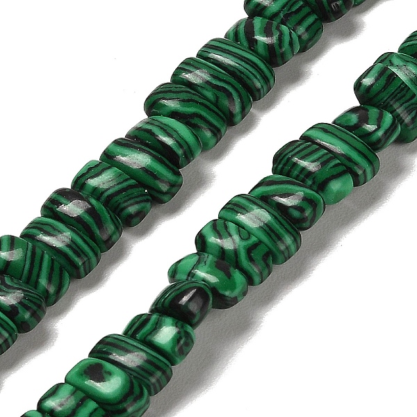 PandaHall Synthetic Malachite Beads Strands, Rectangle, 9x4x4.5mm, Hole: 1mm, about 93pcs/strand, 15.28 inch(38.8cm) Malachite Rectangle
PandaHall Synthetic Malachite Beads Strands, Rectangle, 9x4x4.5mm, Hole: 1mm, about 93pcs/strand, 15.28 inch(38.8cm) Malachite Rectangle