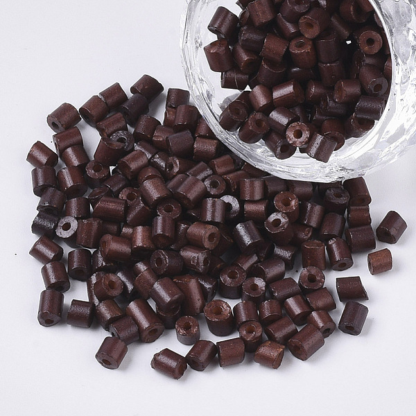 PandaHall 6/0 Glass Bugle Beads, Baking Paint, Coconut Brown, 3.5~5x3.5~4mm, Hole: 1mm, about 4500pcs/bag Glass Brown
PandaHall 6/0 Glass Bugle Beads, Baking Paint, Coconut Brown, 3.5~5x3.5~4mm, Hole: 1mm, about 4500pcs/bag Glass Brown
