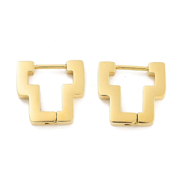 PandaHall Ion Plating(IP) 304 Stainless Steel Huggie Hoop Earrings for Women, with 316 Stainless Steel Pins, Golden, 13.5x3x14mm 304...
PandaHall Ion Plating(IP) 304 Stainless Steel Huggie Hoop Earrings for Women, with 316 Stainless Steel Pins, Golden, 13.5x3x14mm 304...