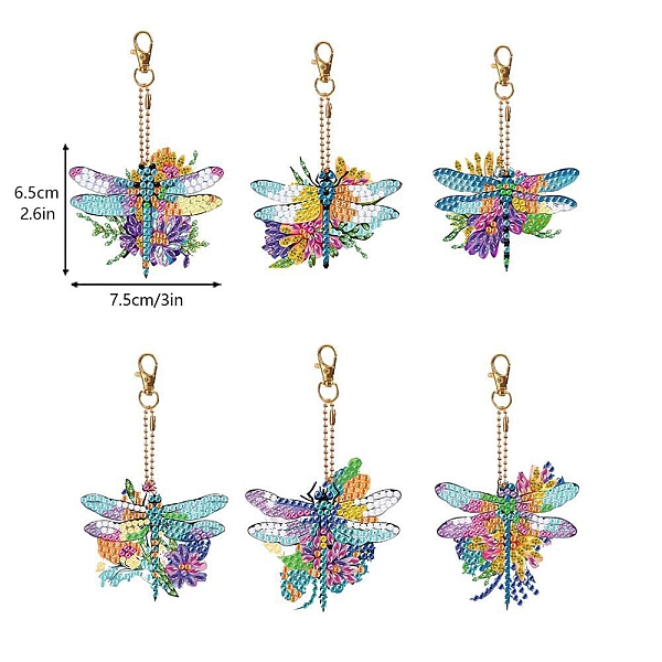 PandaHall Flower Dragonfly DIY Diamond Painting Kit, Including Resin Rhinestones Bag, Diamond Sticky Pen, Tray Plate and Glue Clay and Metal..., Multicolor
PandaHall Flower Dragonfly DIY Diamond Painting Kit, Including Resin Rhinestones Bag, Diamond Sticky Pen, Tray Plate and Glue Clay and Metal..., Multicolor