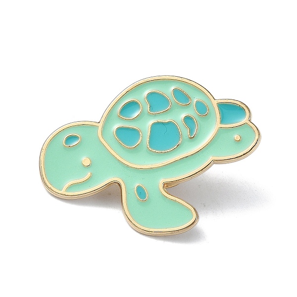 PandaHall Enamel Pin, Alloy Brooches for Backpack Clothes, Cadmium Free & Lead Free, Turtle, Golden, 23x32x1.5mm Alloy+Enamel Turtle
PandaHall Enamel Pin, Alloy Brooches for Backpack Clothes, Cadmium Free & Lead Free, Turtle, Golden, 23x32x1.5mm Alloy+Enamel Turtle