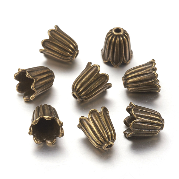 PandaHall Tibetan Style Alloy Bead Caps, Cadmium Free & Lead Free & Nickel Free, Flower, Antique Bronze, 10x10mm, Hole: 1mm Alloy
PandaHall Tibetan Style Alloy Bead Caps, Cadmium Free & Lead Free & Nickel Free, Flower, Antique Bronze, 10x10mm, Hole: 1mm Alloy