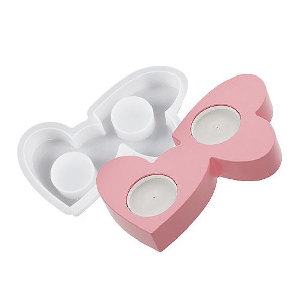 PandaHall DIY Heart Candlesticks Silicone Molds, for Candle Making, White, 18x10.5x2.65cm, Inner Diameter: 4.2cm Silicone Heart White
PandaHall DIY Heart Candlesticks Silicone Molds, for Candle Making, White, 18x10.5x2.65cm, Inner Diameter: 4.2cm Silicone Heart White