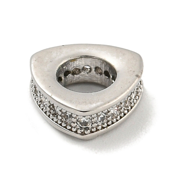 PandaHall Rack Plating Brass Micro Pave Clear Cubic Zirconia European Beads, Large Hole Beads, Long-Lasting Plated, Lead Free & Cadmium Free...
PandaHall Rack Plating Brass Micro Pave Clear Cubic Zirconia European Beads, Large Hole Beads, Long-Lasting Plated, Lead Free & Cadmium Free...