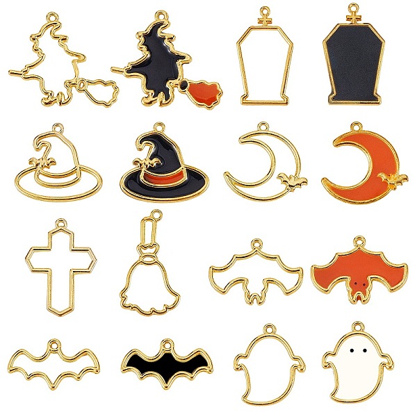 PandaHall 9Pcs 9 Style Zinc Alloy Open Back Bezel Pendants, For DIY UV Resin, Epoxy Resin, Pressed Flower Jewelry, for Halloween, Mixed...
PandaHall 9Pcs 9 Style Zinc Alloy Open Back Bezel Pendants, For DIY UV Resin, Epoxy Resin, Pressed Flower Jewelry, for Halloween, Mixed...
