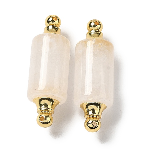 PandaHall Natural Quartz Crystal Connector Charms, Rock Crystal, with Golden Plated 304 Stainless Steel Findings, Column Links, 36x12mm...
PandaHall Natural Quartz Crystal Connector Charms, Rock Crystal, with Golden Plated 304 Stainless Steel Findings, Column Links, 36x12mm...