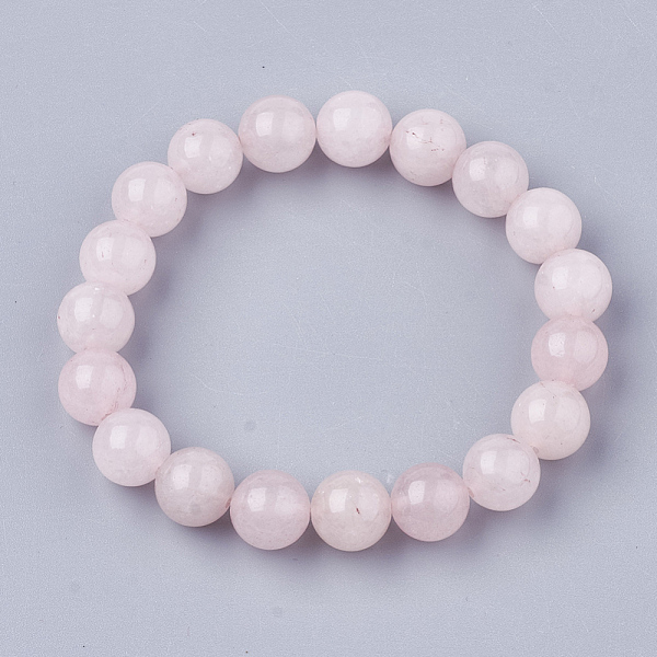 PandaHall Natural Rose Quartz Bead Stretch Bracelets, Round, 2 inch(5.2cm) Rose Quartz
PandaHall Natural Rose Quartz Bead Stretch Bracelets, Round, 2 inch(5.2cm) Rose Quartz