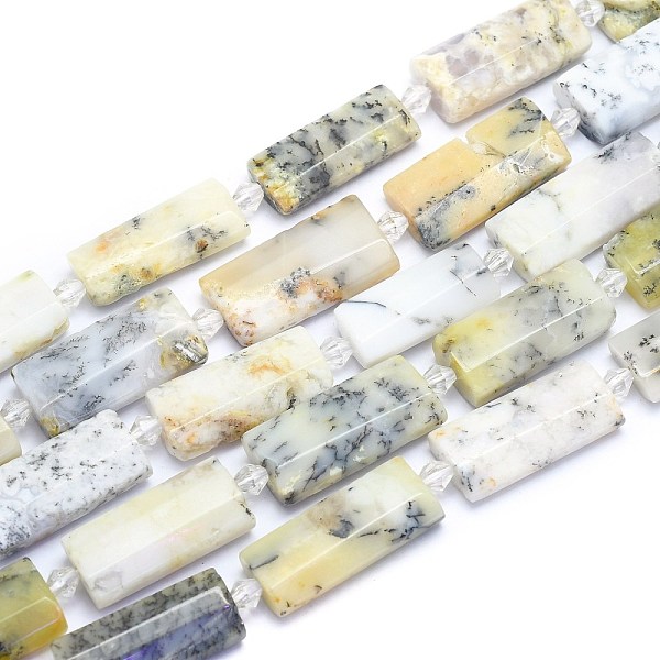 PandaHall Natural White African Opal Beads Strands, Rectangle, Faceted, 27~29x13~14x6~7mm, Hole: 1.5mm, about 12pcs/Strand, 14.96 inch(38cm)...
PandaHall Natural White African Opal Beads Strands, Rectangle, Faceted, 27~29x13~14x6~7mm, Hole: 1.5mm, about 12pcs/Strand, 14.96 inch(38cm)...