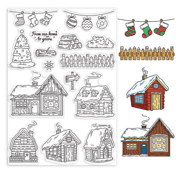 PandaHall PVC Stamps, for DIY Scrapbooking, Photo Album Decorative, Cards Making, Stamp Sheets, Film Frame, House Pattern, 21x14.8x0.3cm...
PandaHall PVC Stamps, for DIY Scrapbooking, Photo Album Decorative, Cards Making, Stamp Sheets, Film Frame, House Pattern, 21x14.8x0.3cm...