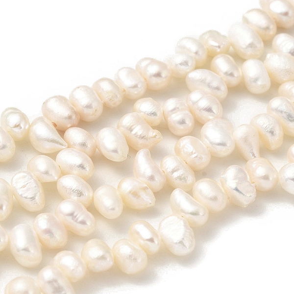 PandaHall Natural Cultured Freshwater Pearl Beads Strands, Top Drilled, Rice, Grade 3A, Old Lace, 4~5mm, Hole: 0.5mm, about 43pcs/strand...
PandaHall Natural Cultured Freshwater Pearl Beads Strands, Top Drilled, Rice, Grade 3A, Old Lace, 4~5mm, Hole: 0.5mm, about 43pcs/strand...