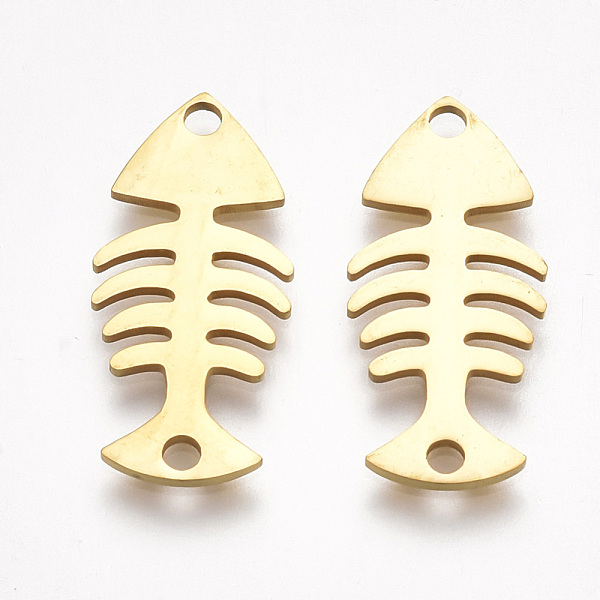 PandaHall 201 Stainless Steel Links connectors, Laser Cut Links, Fishbone, Golden, 21x10x1mm, Hole: 1.5mm 201 Stainless Steel Others
PandaHall 201 Stainless Steel Links connectors, Laser Cut Links, Fishbone, Golden, 21x10x1mm, Hole: 1.5mm 201 Stainless Steel Others