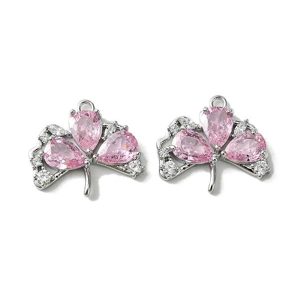 PandaHall Real Platinum Plated Brass Pendants, with Glass, Clover Charms, Pink, 16x18.5x4mm, Hole: 1.4mm Brass+Glass Clover Pink
PandaHall Real Platinum Plated Brass Pendants, with Glass, Clover Charms, Pink, 16x18.5x4mm, Hole: 1.4mm Brass+Glass Clover Pink