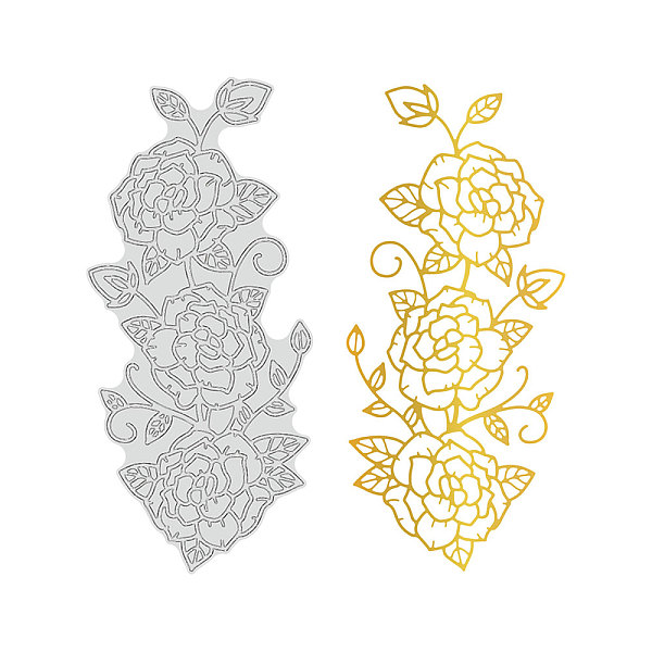 PandaHall Carbon Steel Hot Foil Plate Metal Dies, for DIY Scrapbooking Embossing, Photo Ablum Craft Making Template, Rose, Matte Platinum...
PandaHall Carbon Steel Hot Foil Plate Metal Dies, for DIY Scrapbooking Embossing, Photo Ablum Craft Making Template, Rose, Matte Platinum...