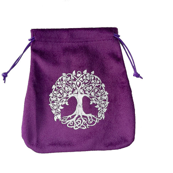 PandaHall Velvet Tarot Cards Storage Drawstring Bags, Tarot Desk Storage Holder, Purple, Tree of Life Pattern, 16.5x15cm Velvet Tree of Life...
PandaHall Velvet Tarot Cards Storage Drawstring Bags, Tarot Desk Storage Holder, Purple, Tree of Life Pattern, 16.5x15cm Velvet Tree of Life...