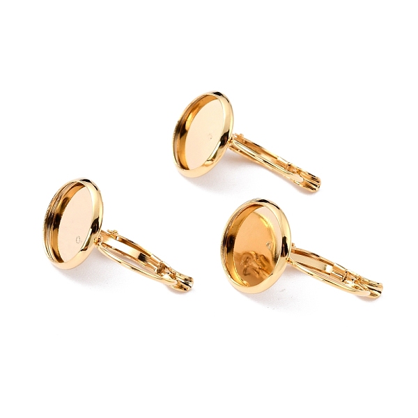 PandaHall 304 Stainless Steel Leverback Earring Settings, Flat Round, Golden, Tray: 6mm, 16x8x11mm, Pin: 0.7mm 304 Stainless Steel
PandaHall 304 Stainless Steel Leverback Earring Settings, Flat Round, Golden, Tray: 6mm, 16x8x11mm, Pin: 0.7mm 304 Stainless Steel