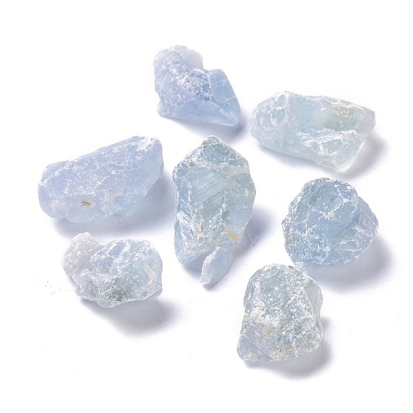PandaHall Rough Raw Natural Celestite/Celestine Beads, for Tumbling, Decoration, Polishing, Wire Wrapping, Wicca & Reiki Crystal Healing, No...
PandaHall Rough Raw Natural Celestite/Celestine Beads, for Tumbling, Decoration, Polishing, Wire Wrapping, Wicca & Reiki Crystal Healing, No...