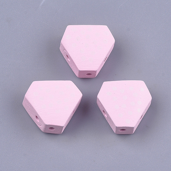 PandaHall Printed Wood Multi-Strand Links, Dyed, Hexagon, Pink, 18~18.5x20~21x9.5~10mm, Hole: 2mm Wood Hexagon Pink
PandaHall Printed Wood Multi-Strand Links, Dyed, Hexagon, Pink, 18~18.5x20~21x9.5~10mm, Hole: 2mm Wood Hexagon Pink