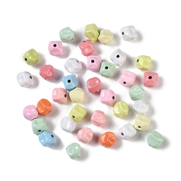 PandaHall Spray Paint Alloy Beads, Rhombus, Mixed Color, 6.5x8x7.5mm, Hole: 1.2mm Alloy Rhombus Multicolor
PandaHall Spray Paint Alloy Beads, Rhombus, Mixed Color, 6.5x8x7.5mm, Hole: 1.2mm Alloy Rhombus Multicolor