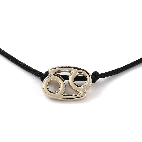 PandaHall Adjustable Polyester Cord Slider Bracelets, with Golden Plated Alloy Constellation/Zodiac Sign Pendant, Cancer, 9-7/8 inch(25.2cm)...
PandaHall Adjustable Polyester Cord Slider Bracelets, with Golden Plated Alloy Constellation/Zodiac Sign Pendant, Cancer, 9-7/8 inch(25.2cm)...