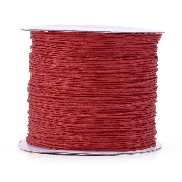 PandaHall Nylon Thread, Nylon Jewelry Cord for Custom Woven Jewelry Making, FireBrick, 0.6mm, about 142.16 yards(130m)/roll Nylon Red
PandaHall Nylon Thread, Nylon Jewelry Cord for Custom Woven Jewelry Making, FireBrick, 0.6mm, about 142.16 yards(130m)/roll Nylon Red