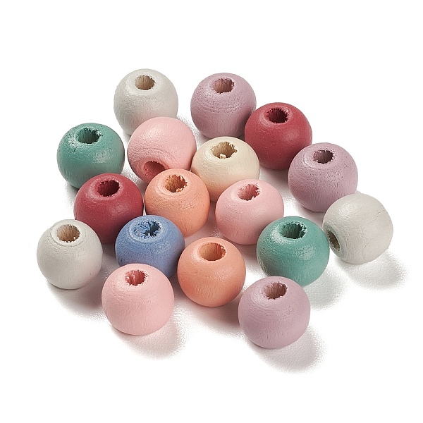 PandaHall Spray Painted Natural Maple Wood Beads, Round, Mixed Color, 10x9mm, Hole: 3mm, about 2000pcs/500g Maple Wood Round Multicolor
PandaHall Spray Painted Natural Maple Wood Beads, Round, Mixed Color, 10x9mm, Hole: 3mm, about 2000pcs/500g Maple Wood Round Multicolor