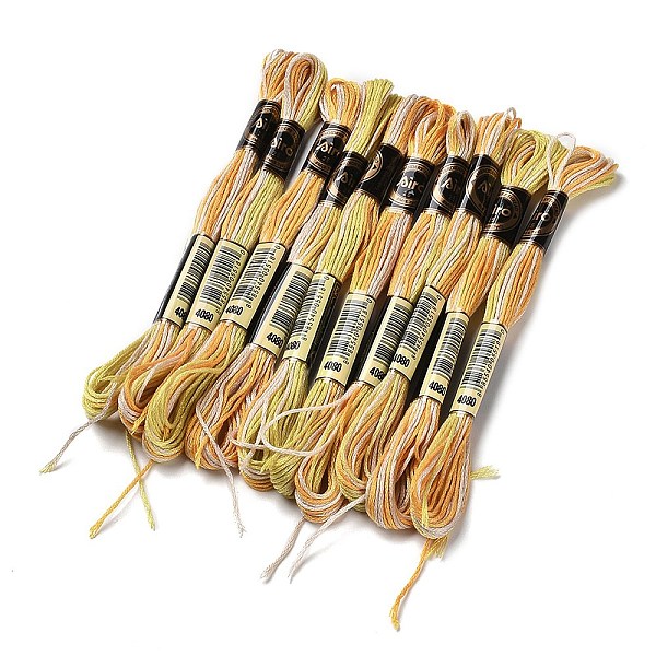 PandaHall 10 Skeins 6-Ply Polyester Embroidery Floss, Cross Stitch Threads, Segment Dyed, Light Khaki, 0.5mm, about 8.75 Yards(8m)/skein...
PandaHall 10 Skeins 6-Ply Polyester Embroidery Floss, Cross Stitch Threads, Segment Dyed, Light Khaki, 0.5mm, about 8.75 Yards(8m)/skein...
