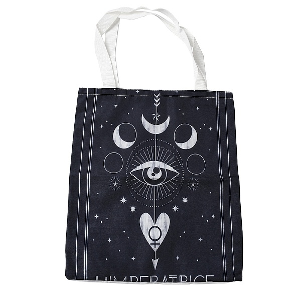 PandaHall Canvas Tote Bags, Reusable Polycotton Canvas Bags, for Shopping, Crafts, Gifts, Eye, Heart, 59cm Polycotton Heart Black
PandaHall Canvas Tote Bags, Reusable Polycotton Canvas Bags, for Shopping, Crafts, Gifts, Eye, Heart, 59cm Polycotton Heart Black