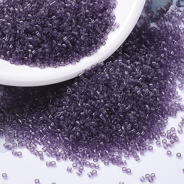 PandaHall MIYUKI Delica Beads, Cylinder, Japanese Seed Beads, 11/0, (DB1105) Transparent Light Amethyst, 1.3x1.6mm, Hole: 0.8mm, about..., Purple
PandaHall MIYUKI Delica Beads, Cylinder, Japanese Seed Beads, 11/0, (DB1105) Transparent Light Amethyst, 1.3x1.6mm, Hole: 0.8mm, about..., Purple