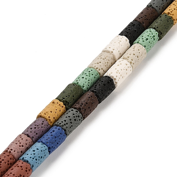 PandaHall Natural Lava Rock Beads Strands, Column, Dyed, Colorful, 10x6mm, Hole: 1.4mm, about 40pcs/strand, 15.75 inch(40cm) Lava Rock...
PandaHall Natural Lava Rock Beads Strands, Column, Dyed, Colorful, 10x6mm, Hole: 1.4mm, about 40pcs/strand, 15.75 inch(40cm) Lava Rock...