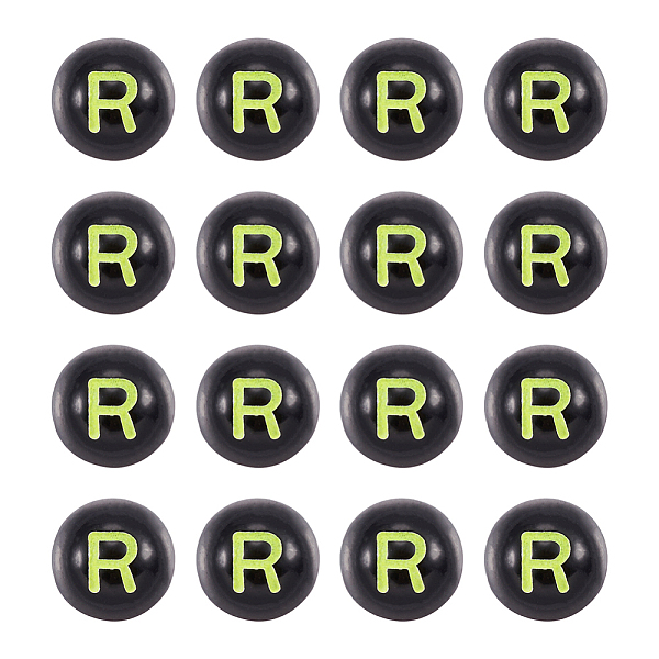 PandaHall Black Craft Acrylic Beads, Round with Mixed Color Letter, 7~8mm, Hole: 1.5mm Acrylic Round Black
PandaHall Black Craft Acrylic Beads, Round with Mixed Color Letter, 7~8mm, Hole: 1.5mm Acrylic Round Black