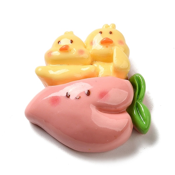 PandaHall Animal Duck Theme Opaque Resin Decoden Cabochons, Peach, 25.5x24x10mm Resin Peach
PandaHall Animal Duck Theme Opaque Resin Decoden Cabochons, Peach, 25.5x24x10mm Resin Peach