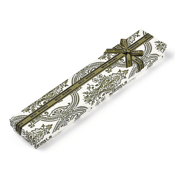 PandaHall Flower Printed Cardboard Jewelry Necklace Boxes, with Black Sponge, for Jewelry Gift Packaging, Rectangle with Bowknot, White...
PandaHall Flower Printed Cardboard Jewelry Necklace Boxes, with Black Sponge, for Jewelry Gift Packaging, Rectangle with Bowknot, White...