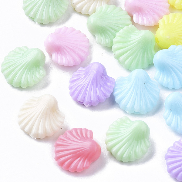 PandaHall Opaque Polystyrene(PS) Plastic Beads, Scallop Shell Shape, Mixed Color, 13.5x13.5x6.5mm, Hole: 1.8mm, about 1000pcs/500g Plastic..., Multicolor
PandaHall Opaque Polystyrene(PS) Plastic Beads, Scallop Shell Shape, Mixed Color, 13.5x13.5x6.5mm, Hole: 1.8mm, about 1000pcs/500g Plastic..., Multicolor