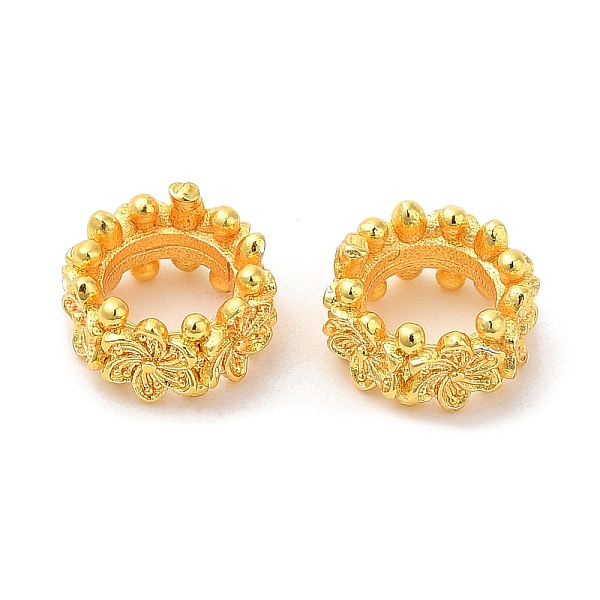 PandaHall Eco-Friendly Rack Plating Brass Beads, Long-Lasting Plated, Lead Free & Cadmium Free, Large Hole Beads, Flower, Real 18K Gold...
PandaHall Eco-Friendly Rack Plating Brass Beads, Long-Lasting Plated, Lead Free & Cadmium Free, Large Hole Beads, Flower, Real 18K Gold...