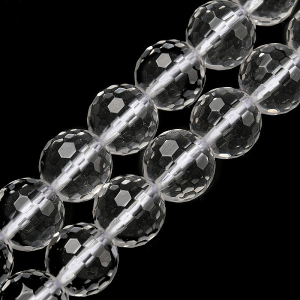 PandaHall Natural Quartz Crystal Beads Strands, Rock Crystal Beads, Faceted(128 Facets), Round, 9.5~10mm, Hole: 1.2mm, about 39pcs/strand...
PandaHall Natural Quartz Crystal Beads Strands, Rock Crystal Beads, Faceted(128 Facets), Round, 9.5~10mm, Hole: 1.2mm, about 39pcs/strand...