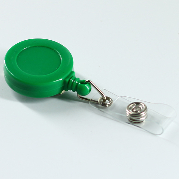 PandaHall ABS Plastic Badge Reel, Retractable Badge Holder, with Platinum Iron Bobby Clip, Flat Round, Green, 86x32x16mm Plastic Green
PandaHall ABS Plastic Badge Reel, Retractable Badge Holder, with Platinum Iron Bobby Clip, Flat Round, Green, 86x32x16mm Plastic Green