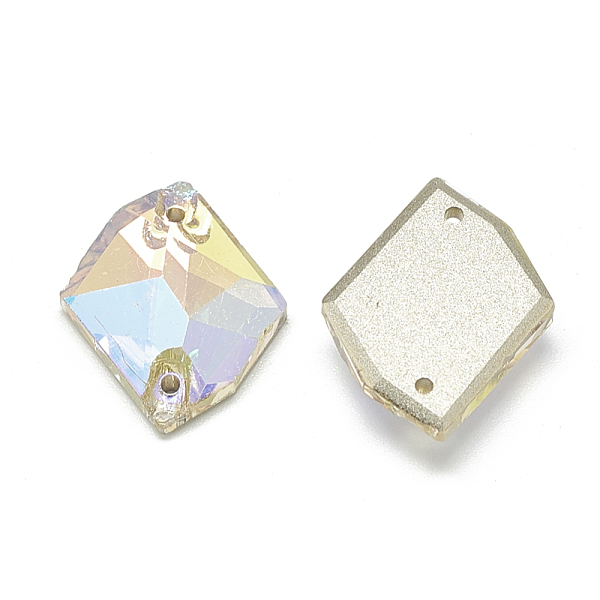 PandaHall Sew on Rhinestone, K9 Glass Rhinestone, Two Holes, Garments Accessories, Random Color Back Plated, Faceted, Polygon, Paradise..., Clear
PandaHall Sew on Rhinestone, K9 Glass Rhinestone, Two Holes, Garments Accessories, Random Color Back Plated, Faceted, Polygon, Paradise..., Clear
