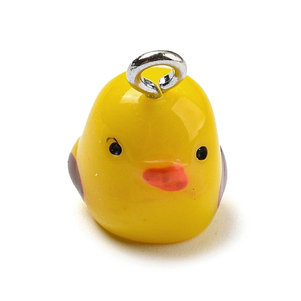 PandaHall Opaque Resin Chick Charms with Platinum Plated Iron Loops, Yellow, 14.5x10.5x10mm, Hole: 2mm Resin Chick Yellow
PandaHall Opaque Resin Chick Charms with Platinum Plated Iron Loops, Yellow, 14.5x10.5x10mm, Hole: 2mm Resin Chick Yellow
