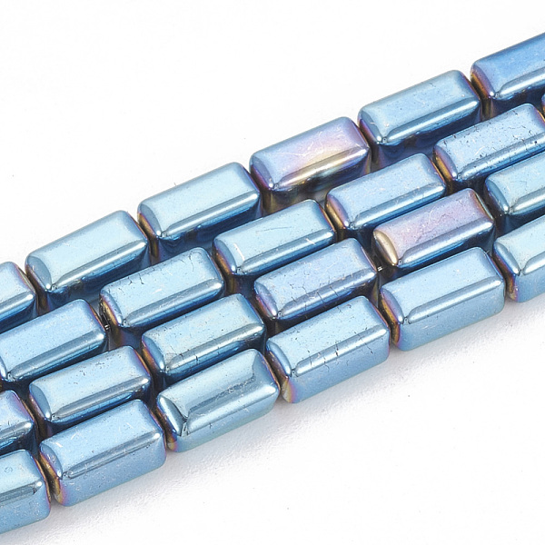 PandaHall Electroplate Non-magnetic Synthetic Hematite Beads Strands, Cuboid, Blue Plated, 8x4x4mm, Hole: 1mm, about 60pcs/strand, 16.53...
PandaHall Electroplate Non-magnetic Synthetic Hematite Beads Strands, Cuboid, Blue Plated, 8x4x4mm, Hole: 1mm, about 60pcs/strand, 16.53...