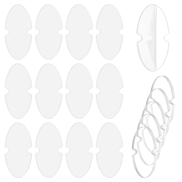 PandaHall BENECREAT 50Pcs Acrylic Hat Pompom Holder, Oval, 20x10x3mm Acrylic Oval Clear
PandaHall BENECREAT 50Pcs Acrylic Hat Pompom Holder, Oval, 20x10x3mm Acrylic Oval Clear
