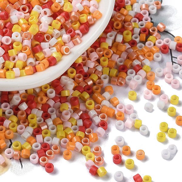 PandaHall Baking Paint Glass Seed Beads, Cylinder, Dark Salmon, 2.5x2mm, Hole: 1.4mm, about 5039pcs/50g Glass
PandaHall Baking Paint Glass Seed Beads, Cylinder, Dark Salmon, 2.5x2mm, Hole: 1.4mm, about 5039pcs/50g Glass