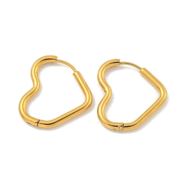 PandaHall 202 Stainless Steel Huggie Hoop Earrings, with 304 Stainless Steel Pins for Women, Golden, Heart, 26x2.5mm 202 Stainless Steel...
PandaHall 202 Stainless Steel Huggie Hoop Earrings, with 304 Stainless Steel Pins for Women, Golden, Heart, 26x2.5mm 202 Stainless Steel...