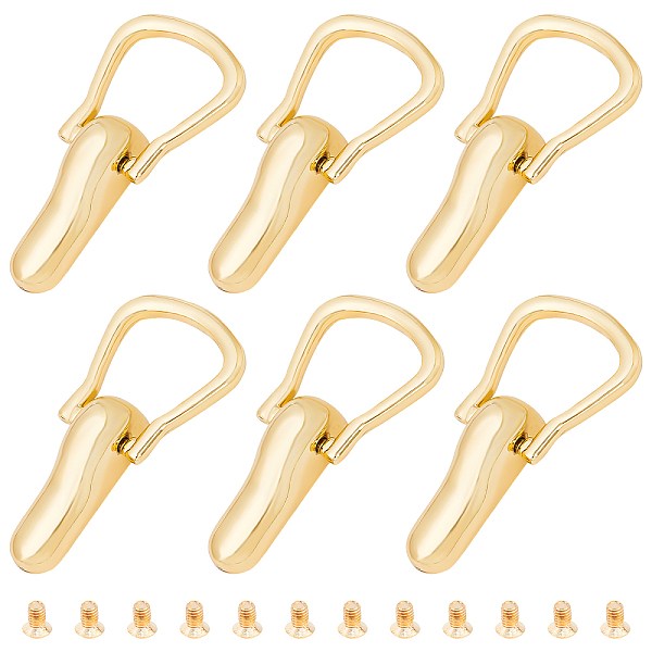 PandaHall WADORN 6 Sets Flat Button Stud Rivets, Purse Suspension Clasp D Ring Hardware Clasp for Bag Making Alloy Nail Stud Screw Handbag...
PandaHall WADORN 6 Sets Flat Button Stud Rivets, Purse Suspension Clasp D Ring Hardware Clasp for Bag Making Alloy Nail Stud Screw Handbag...